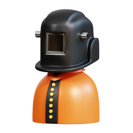 Schweißmaske  3D Icon