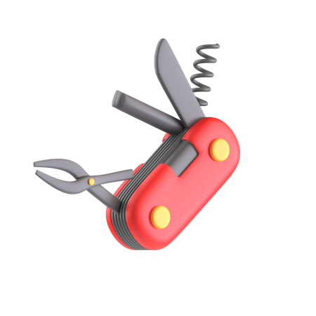 Schweizer Multimesser  3D Icon