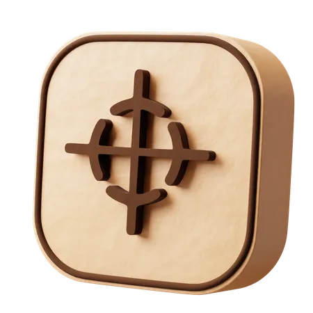 Schwerpunkt  3D Icon