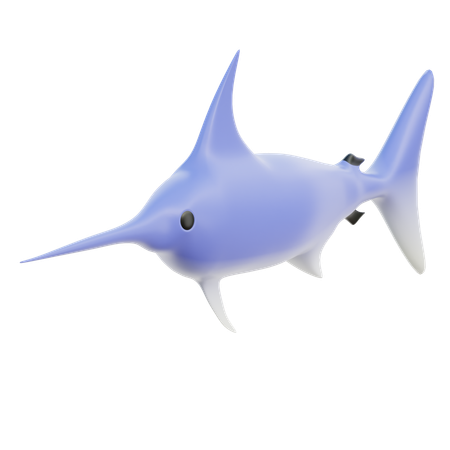 Schwertfisch  3D Icon