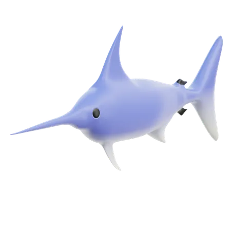 Schwertfisch  3D Icon