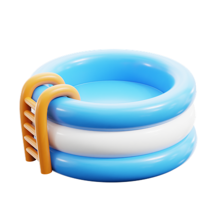 Schwimmbad  3D Icon