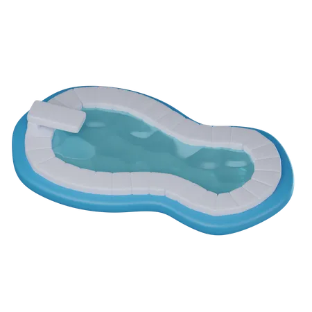 Schwimmbad  3D Icon