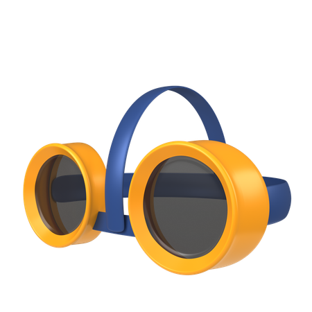 Taucherbrille  3D Icon