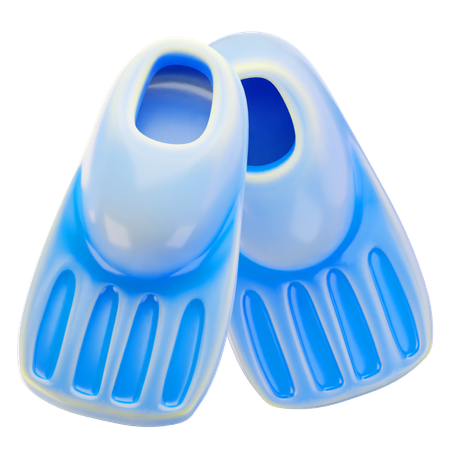 Schwimmflossen  3D Icon