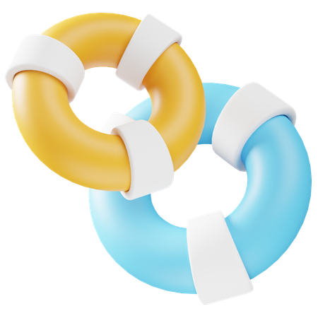 Schwimmring  3D Icon