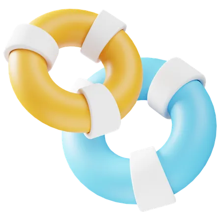 Schwimmring  3D Icon