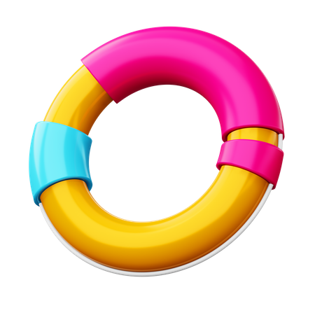 Schwimmring  3D Icon