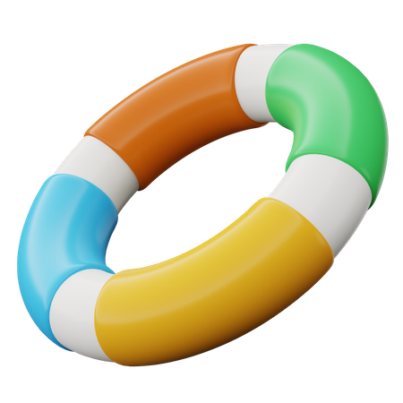 Schwimmring  3D Icon