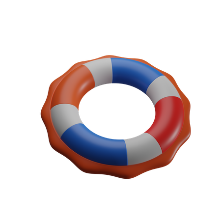 Schwimmringe  3D Icon