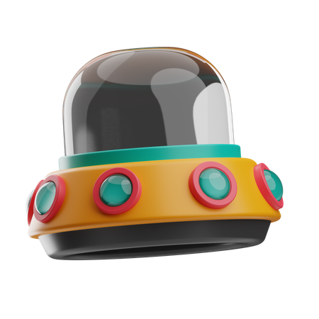 Sci Fi  3D Icon