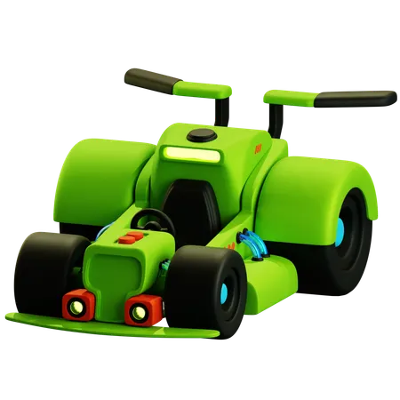 Sci Fi Desert Buggy  3D Icon
