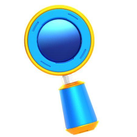 SFの虫眼鏡  3D Icon