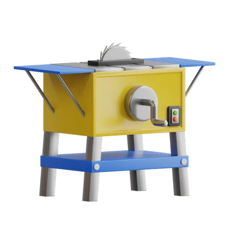 Banc de scie  3D Icon