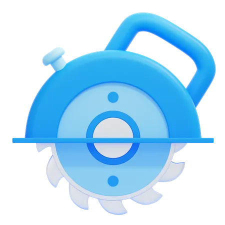 Scie circulaire  3D Icon