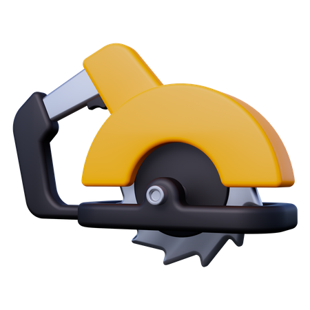 Scie circulaire  3D Icon
