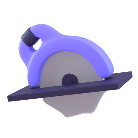 Scie circulaire  3D Icon