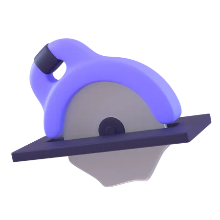 Scie circulaire  3D Icon