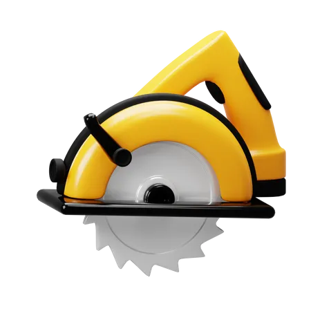 Scie circulaire  3D Icon