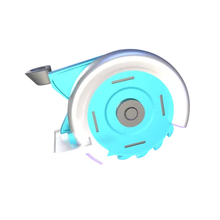 Scie circulaire  3D Icon