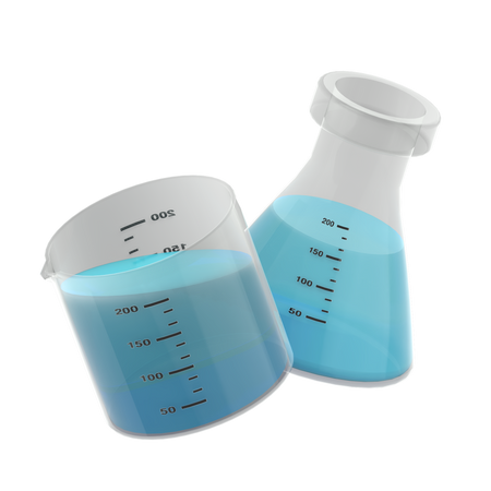 Science Beaker  3D Icon