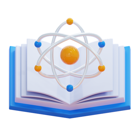 SCIENCE BOOK  3D Icon