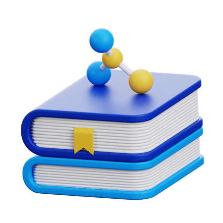 Science Book  3D Icon