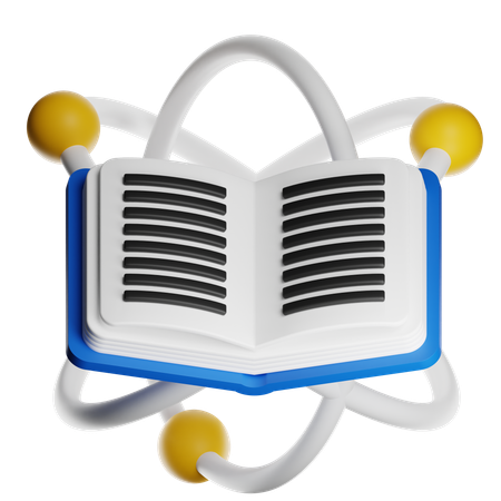 Science Book  3D Icon