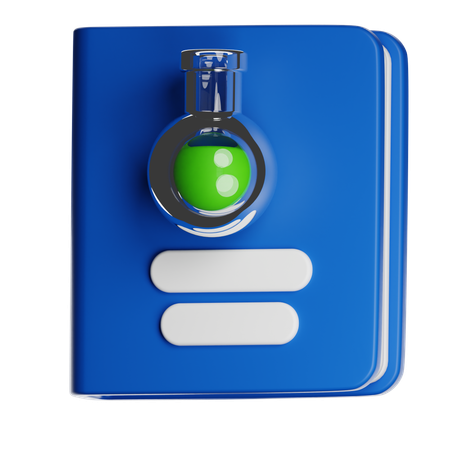 Science Book  3D Icon