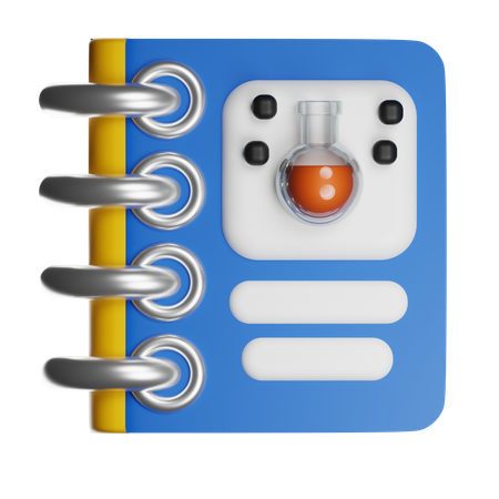 Science Book  3D Icon