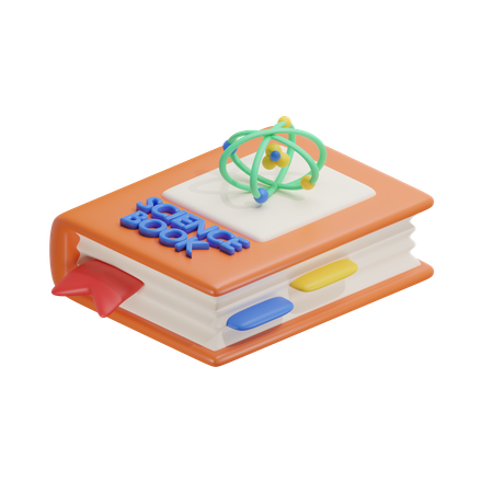 Science Book  3D Icon