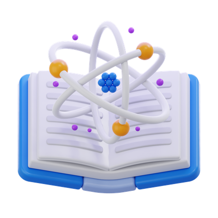 Science Book  3D Icon