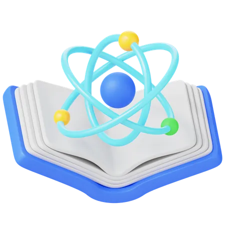 Science Book  3D Icon