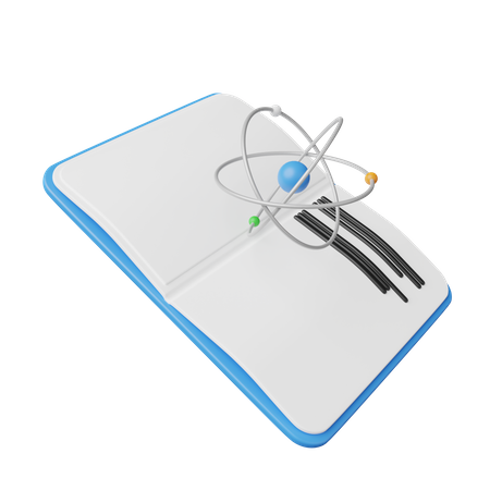 Science Book  3D Icon