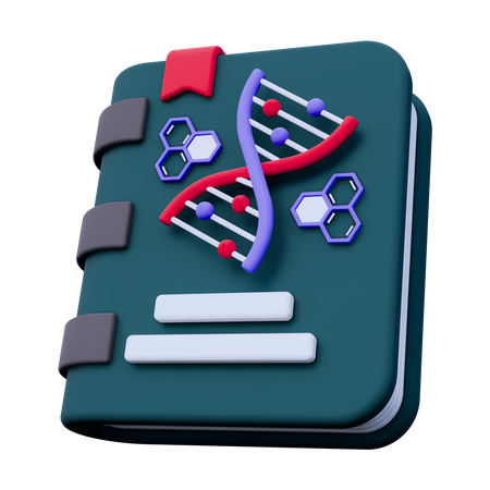 Science Book  3D Icon