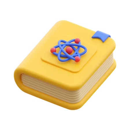 Science Book  3D Icon