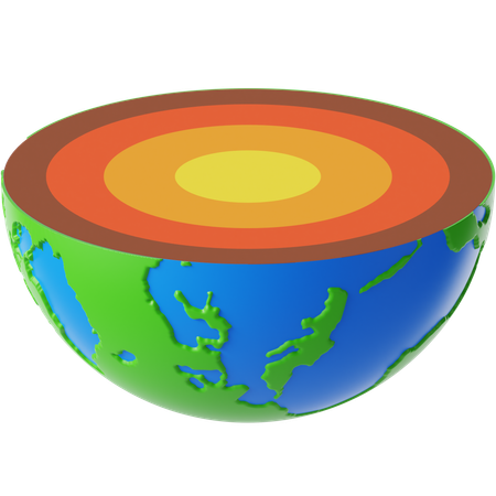 Science de la terre  3D Icon