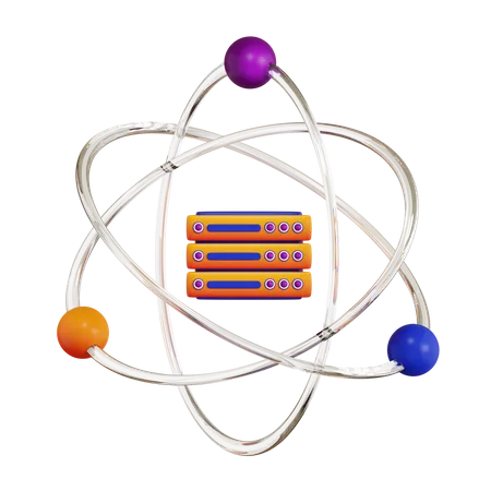 Science des données  3D Icon