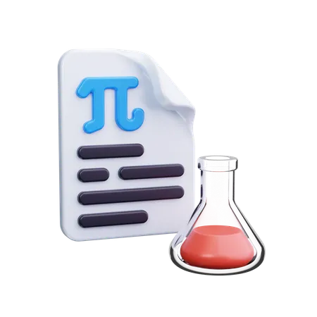 Science Formula  3D Icon