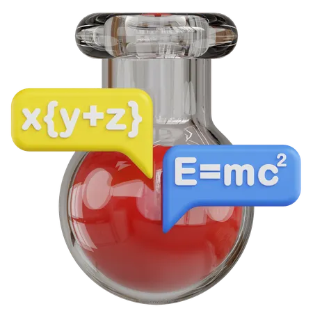 Science Formula  3D Icon