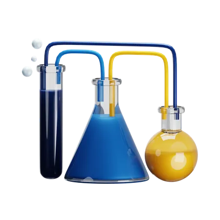3 D Illustration Of Science Lab 3D Icon