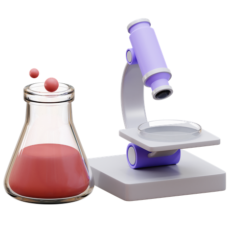 Science Lab  3D Icon