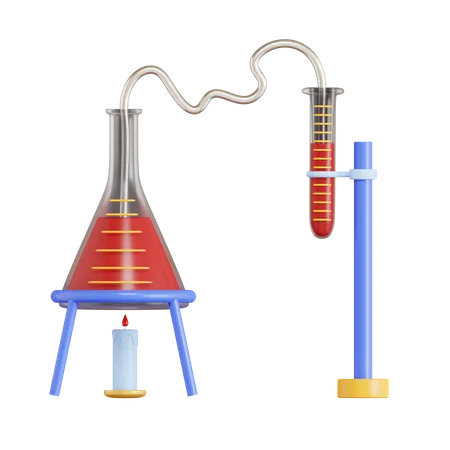 Science Lab  3D Icon