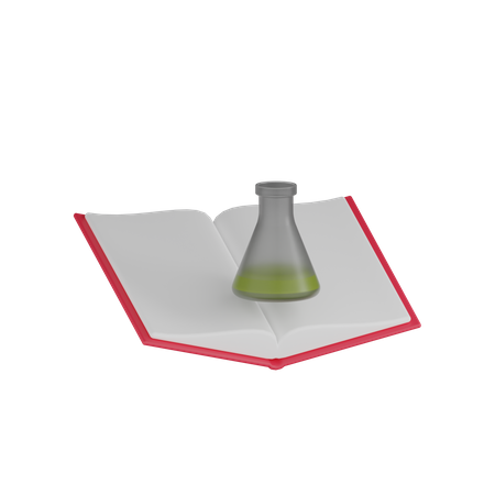 Science Manual  3D Icon