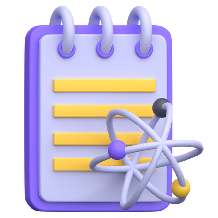 Science Report  3D Icon
