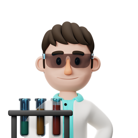 Science Teacher  3D Icon