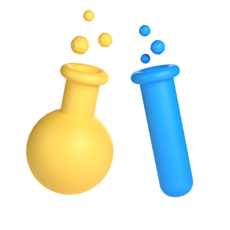 Science Tube  3D Icon