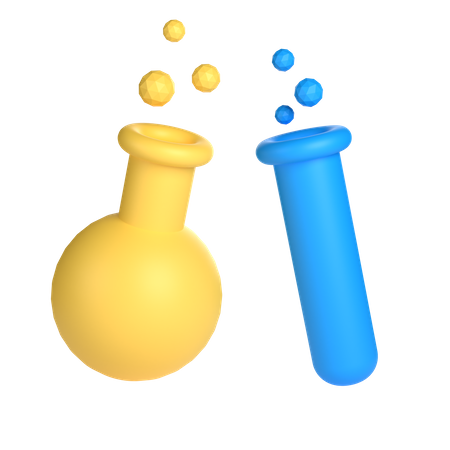 Science Tube  3D Icon