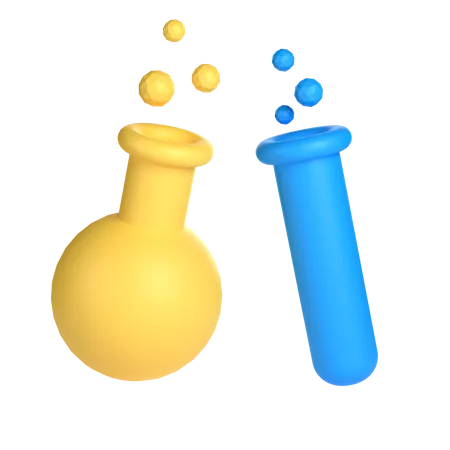 Science Tube  3D Icon