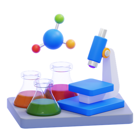 Scientific  3D Icon